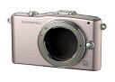 【中古】(非常に良い)OLYMPUS ミラーレス一眼 PEN mini E-PM1 ボディ ピンク E-PM1 BODY PNK