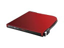 【中古】BUFFALO BDXL対応 USB2.0用ポータブルブルーレイドライブ スリムタイプ レッド BRXL-PT6U2V-RDD