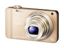 【中古】(非常に良い)SONY デジタルカメラ Cyber-Shot(サイバーショット) WX10 1620万画素CMOS 光学x7 ゴールド DSC-WX10...