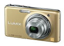 【中古】(非常に良い)パナソニック デジタルカメラ LUMIX FX77 レオパードゴールド DMC-FX77-N