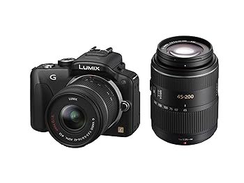 【中古】(非常に良い)パナソニック ミラーレス一眼カメラ LUMIX G3 ダブルズームキット エスプリブラック DMC-G3W-K 【中古】(非常に良い)パナソニック ミラーレス一眼カメラ LUMIX G3 ダブルズームキット エスプリブラック DMC-G3W-K
