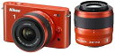 【中古】Nikon ミラーレス一眼 Nikon 1 J2 ダブルズームキット1 NIKKOR VR 10-30mm f/3.5-5.6/1 NIKKOR VR ...