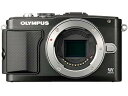 【中古】(非常に良い)OLYMPUS ミラーレス一眼 PEN Lite E-PL5 ボディ ブラック E-PL5 BODY BLK