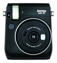 【中古】(非常に良い)FUJIFILM インスタントカメラ チェキ instax mini70 ブラック INS MINI 70 BLACK