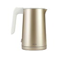 【中古】(非常に良い)ZWILLING ツヴィリング 「 エンフィニジー 電気ケトル 1L シャンパンゴールド 」 電気ポット 空焚き防止 自動電源OFF コン...