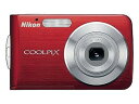 【中古】(非常に良い)Nikon デジタルカメラ COOLPIX (クールピクス) S210 レッド COOLPIXS210R