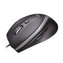 【中古】(非常に良い)ロジクール 有線 マウス M500t 高速スクロールホイール 7ボタン USB ブラック(2)