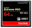 【中古】(未使用・未開封品)サンディスク コンパクトフラッシュ カード 64GBエクストリーム プロ SDCFXPS-064G-J61(2)