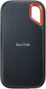 【中古】(非常に良い)SanDisk SSD 外付け 2TB USB3.2Gen2 読出最大1050MB/秒 防滴防塵 SDSSDE61-2T00-GH25 エ...