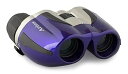 【中古】(未使用・未開封品)ミザールテック 双眼鏡 ズーム 倍率 10-30倍 パープル SZ-21 PU