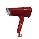 【中古】(未使用・未開封品)日立 ヘアドライヤー マイナスイオン 大風量1.9?/分 独立温冷切替ボタン 持ちやすいハンドル形状 HID-T600B R レッド(2)