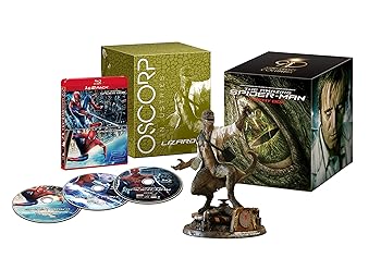 【中古】(未使用・未開封品)コロンビア映画90周年記念『アメイジング・スパイダーマン』“LIZARD"フィギュア付きBOX(初回生産限定) [Blu-ray] アンドリュー・ガーフィールド