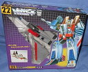 【中古】(未使用・未開封品)トランスフォーマー 復刻版 22 スタースクリーム シークレットエンブレム付き