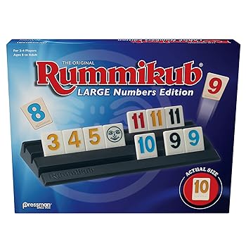 【中古】(未使用・未開封品)ラミィキューブ (Rummikub: Large Numbers Edition) ボードゲーム (Import)