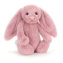 【中古】(非常に良い)Jellycat(ジェリーキャット) バシュフル バニー M ぬいぐるみ ウサギ 座高20cm チューリップピンク