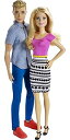 【中古】(非常に良い)バービー(Barbie) バービーとケン セット【着せ替え人形】【ドール2体セット】 【3歳~】DLH76