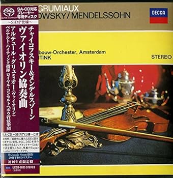 【中古】チャイコフスキー/メンデルスゾーン: ヴァイオリン協奏曲 (生産限定盤)(SHM-SUPER AUDIO CD) [CD] アルテュール・グリュミオー