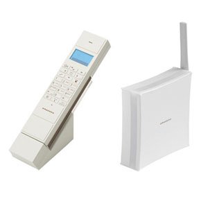 【中古】コードレス電話機 PT-308 ホワイト