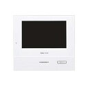 【中古】(未使用・未開封品)アイホン インターホン ドアホン モニター付き子機 7型画面 カラー画面 二世帯向き 壁取付型 SDカード対応 白 WJ-4HED-T