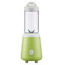 【中古】ドウシシャ タンブラーミキサー pieria 400ml グリーン TMS-19A GR