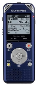 【中古】OLYMPUS ICレコーダー VoiceTrek 4GB リニアPCM対応 FMチューナー付 BLU ブルー V-802 【中古】OLYMPUS ICレコーダー VoiceTrek 4GB リニアPCM対応 FMチューナー付 BLU ブルー V-802