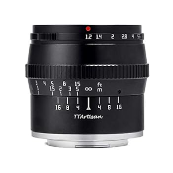 【中古】(非常に良い)TTArtisan 50mm f/1.2 C Xマウント 富士フイルムX レンズ 銘匠光学 2年保証
