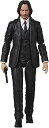 【中古】(非常に良い)MAFEX マフェックス No.212 JOHN WICK ジョン・ウィック (JOHN WICK:CHAPTER4) 全高約160mm ノンスケール 塗装済み アクションフィギュア