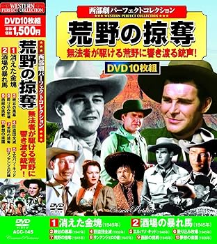 【中古】(非常に良い)西部劇パーフェクトコレクション 荒野の掠奪 DVD10枚組 ACC-145 ウィリアム・エリ..
