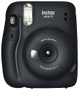 【中古】(非常に良い)富士フイルム インスタントカメラ チェキ instax mini 11 チャコールグレイ INS MINI 11 GRAY