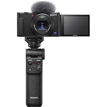 【中古】(非常に良い)SONY コンパクトデジタルカメラ VLOGCAM Vlog用カメラ ZV-1 シューティンググリッ..