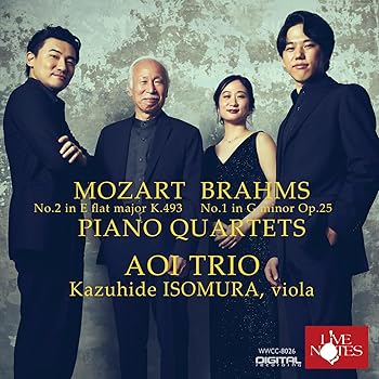 【中古】(未使用・未開封品)葵トリオのピアノ・クァルテット　〜ヴィオラの名手　磯村和英氏を迎えて〜 [audioCD] W.A.モーツァルト／J.ブラームス