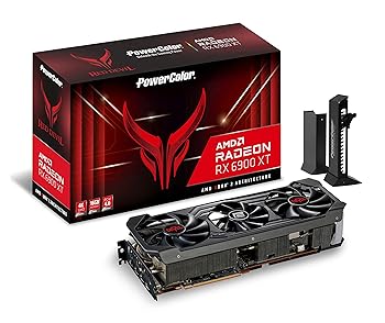 【中古】Power Color AMD Radeon RX6900XT搭載 グラフィックボード GDDR6 16GB 【国内正規代理店品】 A..