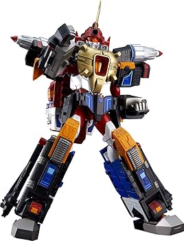 【中古】電光超人グリッドマン THE合体 合体超神サンダーグリッドマン TOKUSATSU EDITION ノンスケール 亜鉛合金&ABS製 塗装済み可動フィギュア