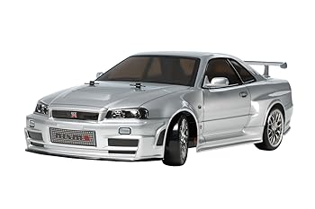 【中古】タミヤ male 1/10 電動RCカーシリーズ No.605 ニスモ R34 GT-R Z-tune (TT-02Dシャーシ) ドリ..