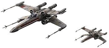 【中古】(未使用・未開封品)スター・ウォーズ Xウイング・スターファイター レッド中隊仕様 スペシャルセット 1/72スケール プラモデル(3)