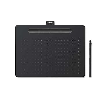 【中古】(非常に良い)ワコム ペンタブレット Wacom Intuos Medium ベーシックお絵かきソフトウェア付き..