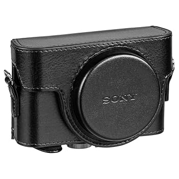 【中古】(非常に良い)SONY デジタルカメラケース ジャケットケース ブラック LCJ-RXF B
