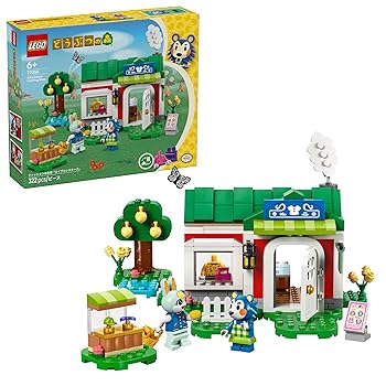 【中古】(未使用・未開封品)レゴ(LEGO) どうぶつの森 ファッションのお店「エイブルシスターズ」 おもちゃ 玩具 誕生日 プレゼント ブロック 知育女の子 男の子 子供 6歳 7歳 8歳 9歳 ごっこ遊び おままごと ゲーム 77055【メーカー名】レゴ(LEGO)【メーカー型番】77055【ブランド名】レゴ(LEGO)【商品説明】レゴ(LEGO) どうぶつの森 ファッションのお店「エイブルシスターズ」 おもちゃ 玩具 誕生日 プレゼント ブロック 知育女の子 男の子 子供 6歳 7歳 8歳 9歳 ごっこ遊び おままごと ゲーム 77055オシャレごっこ - どうぶつの森のゲームでおなじみのお店「エイブルシスターズ」を組み立てて遊べます発売日/2025-01-01未使用・未開封ですが弊社で一般の方から買取しました中古品です。一点物で売り切れ終了です。当店では初期不良に限り、商品到着から7日間は返品を 受付けております。お問い合わせ・メールにて不具合詳細をご連絡ください。【重要】商品によって返品先倉庫が異なります。返送先ご連絡まで必ずお待ちください。連絡を待たず会社住所等へ送られた場合は返送費用ご負担となります。予めご了承ください。他モールとの併売品の為、完売の際はキャンセルご連絡させて頂きます。中古品の画像および商品タイトルに「限定」「初回」「保証」「DLコード」などの表記がありましても、特典・付属品・帯・保証等は付いておりません。電子辞書、コンパクトオーディオプレーヤー等のイヤホンは写真にありましても衛生上、基本お付けしておりません。※未使用品は除く品名に【import】【輸入】【北米】【海外】等の国内商品でないと把握できる表記商品について国内のDVDプレイヤー、ゲーム機で稼働しない場合がございます。予めご了承の上、購入ください。掲載と付属品が異なる場合は確認のご連絡をさせて頂きます。ご注文からお届けまで1、ご注文⇒ご注文は24時間受け付けております。2、注文確認⇒ご注文後、当店から注文確認メールを送信します。3、お届けまで3〜10営業日程度とお考えください。4、入金確認⇒前払い決済をご選択の場合、ご入金確認後、配送手配を致します。5、出荷⇒配送準備が整い次第、出荷致します。配送業者、追跡番号等の詳細をメール送信致します。6、到着⇒出荷後、1〜3日後に商品が到着します。　※離島、北海道、九州、沖縄は遅れる場合がございます。予めご了承下さい。お電話でのお問合せは少人数で運営の為受け付けておりませんので、お問い合わせ・メールにてお願い致します。営業時間　月〜金　11:00〜17:00★お客様都合によるご注文後のキャンセル・返品はお受けしておりませんのでご了承ください。ご来店ありがとうございます。当店では良品中古を多数揃えております。お電話でのお問合せは少人数で運営の為受け付けておりませんので、お問い合わせ・メールにてお願い致します。