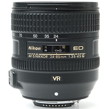 【中古】(未使用・未開封品)Nikon 標準ズームレンズ AF-S NIKKOR 24-85mm f/3.5-4.5G ED VR フルサイズ対応【メーカー名】Nikon【メーカー型番】AFSVR24-85G【ブランド名】Nikon【商品説明】Nikon 標準ズームレンズ AF-S NIKKOR 24-85mm f/3.5-4.5G ED VR フルサイズ対応発売日2012-06-28未使用・未開封ですが弊社で一般の方から買取しました中古品です。一点物で売り切れ終了です。当店では初期不良に限り、商品到着から7日間は返品を 受付けております。お問い合わせ・メールにて不具合詳細をご連絡ください。【重要】商品によって返品先倉庫が異なります。返送先ご連絡まで必ずお待ちください。連絡を待たず会社住所等へ送られた場合は返送費用ご負担となります。予めご了承ください。他モールとの併売品の為、完売の際はキャンセルご連絡させて頂きます。中古品の画像および商品タイトルに「限定」「初回」「保証」「DLコード」などの表記がありましても、特典・付属品・帯・保証等は付いておりません。電子辞書、コンパクトオーディオプレーヤー等のイヤホンは写真にありましても衛生上、基本お付けしておりません。※未使用品は除く品名に【import】【輸入】【北米】【海外】等の国内商品でないと把握できる表記商品について国内のDVDプレイヤー、ゲーム機で稼働しない場合がございます。予めご了承の上、購入ください。掲載と付属品が異なる場合は確認のご連絡をさせて頂きます。ご注文からお届けまで1、ご注文⇒ご注文は24時間受け付けております。2、注文確認⇒ご注文後、当店から注文確認メールを送信します。3、お届けまで3〜10営業日程度とお考えください。4、入金確認⇒前払い決済をご選択の場合、ご入金確認後、配送手配を致します。5、出荷⇒配送準備が整い次第、出荷致します。配送業者、追跡番号等の詳細をメール送信致します。6、到着⇒出荷後、1〜3日後に商品が到着します。　※離島、北海道、九州、沖縄は遅れる場合がございます。予めご了承下さい。お電話でのお問合せは少人数で運営の為受け付けておりませんので、お問い合わせ・メールにてお願い致します。営業時間　月〜金　11:00〜17:00★お客様都合によるご注文後のキャンセル・返品はお受けしておりませんのでご了承ください。ご来店ありがとうございます。当店では良品中古を多数揃えております。お電話でのお問合せは少人数で運営の為受け付けておりませんので、お問い合わせ・メールにてお願い致します。