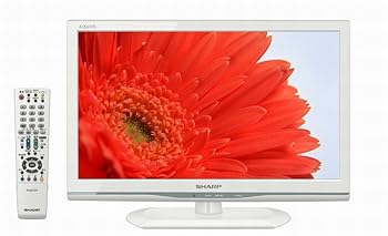 【中古】シャープ 19V型 ハイビジョン 液晶テレビ ホワイト AQUOS LC-19K90-W