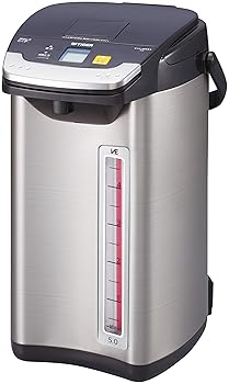 【中古】TIGER 電気ポット 蒸気レス 節電VE保温 とく子さん 5L ブラックPIE-A500-K