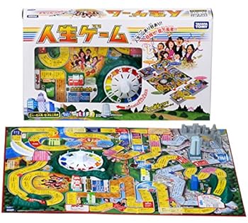 【中古】(非常に良い)タカラトミー 人生ゲーム パッケージサイズ: W504×H297×D75mm 6人用