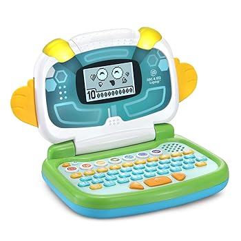 【中古】(未使用 未開封品)LeapFrog ABC and 123 Laptop, Green