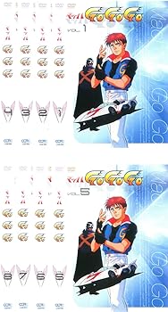 マッハGoGoGo(97)　DVD全8巻セット  　※ケースなし、ジャケットとディスクのみ