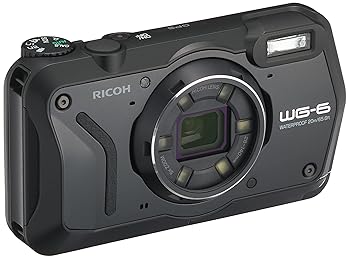 【中古】(非常に良い)RICOH WG-6 ブラック 本格防水カメラ 20メートル防水 耐衝撃 防塵 耐寒 2000万画素 4K動画対応 高性能GPS内蔵 水中専用マーメードモード搭載 高性能GPS・電子コンパス内蔵 仕事に使える「CALSモード」搭載【メーカー名】リコー【メーカー型番】03841【ブランド名】リコー【商品説明】RICOH WG-6 ブラック 本格防水カメラ 20メートル防水 耐衝撃 防塵 耐寒 2000万画素 4K動画対応 高性能GPS内蔵 水中専用マーメードモード搭載 高性能GPS・電子コンパス内蔵 仕事に使える「CALSモード」搭載過酷な環境下で信頼できるタフボディ、全天候型エクストリーム・ギア。 有効2000万画素、低ノイズ・広ダイナミックレンジの高精細でクリアな画像。 アルミパネルを採用した堅牢性の高いボディに高性能GPS、大光量リングライト、新動画手ぶれ補正を搭載。 撮影フィールドを選ばない全天候型コンパクトをその手に、さあ大自然の旅へ。 ご注意（免責）＞必ずお読みください ◆リコーイメージングお客様相談センター 《お電話でのお問い合わせ》 TEL:0570-001313 営業時間:10:00 ~ 17:00 ※日曜・祝日・年末年始・弊社特別休業日およびビル施設点検日は休業 発売日/2019-04-19当店では初期不良に限り、商品到着から7日間は返品を 受付けております。お問い合わせ・メールにて不具合詳細をご連絡ください。【重要】商品によって返品先倉庫が異なります。返送先ご連絡まで必ずお待ちください。連絡を待たず会社住所等へ送られた場合は返送費用ご負担となります。予めご了承ください。他モールとの併売品の為、完売の際はキャンセルご連絡させて頂きます。中古品の画像および商品タイトルに「限定」「初回」「保証」「DLコード」などの表記がありましても、特典・付属品・帯・保証等は付いておりません。電子辞書、コンパクトオーディオプレーヤー等のイヤホンは写真にありましても衛生上、基本お付けしておりません。※未使用品は除く品名に【import】【輸入】【北米】【海外】等の国内商品でないと把握できる表記商品について国内のDVDプレイヤー、ゲーム機で稼働しない場合がございます。予めご了承の上、購入ください。掲載と付属品が異なる場合は確認のご連絡をさせて頂きます。ご注文からお届けまで1、ご注文⇒ご注文は24時間受け付けております。2、注文確認⇒ご注文後、当店から注文確認メールを送信します。3、お届けまで3〜10営業日程度とお考えください。4、入金確認⇒前払い決済をご選択の場合、ご入金確認後、配送手配を致します。5、出荷⇒配送準備が整い次第、出荷致します。配送業者、追跡番号等の詳細をメール送信致します。6、到着⇒出荷後、1〜3日後に商品が到着します。　※離島、北海道、九州、沖縄は遅れる場合がございます。予めご了承下さい。お電話でのお問合せは少人数で運営の為受け付けておりませんので、お問い合わせ・メールにてお願い致します。営業時間　月〜金　11:00〜17:00★お客様都合によるご注文後のキャンセル・返品はお受けしておりませんのでご了承ください。ご来店ありがとうございます。当店では良品中古を多数揃えております。お電話でのお問合せは少人数で運営の為受け付けておりませんので、お問い合わせ・メールにてお願い致します。