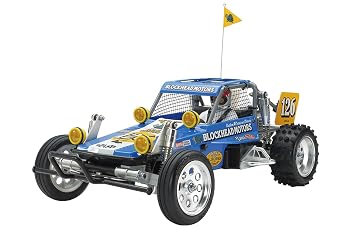 【中古】(未使用・未開封品)タミヤ 1/10 電動RCカーシリーズ No.695 1/10RC レーシングバギー ワイルドワンオフローダー BLOCKHEAD MOTORS 58695