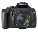 【中古】(非常に良い)Canon デジタル一眼レフカメラ EOS Kiss デジタル X レンズキット ブラック KISSDXB-LKIT