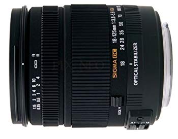 【中古】(非常に良い)シグマ 18-125mm 