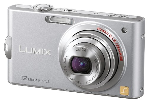 【中古】(非常に良い)パナソニック デジタルカメラ LUMIX (ルミックス) FX60 プレシャスシルバー DMC-FX60-S