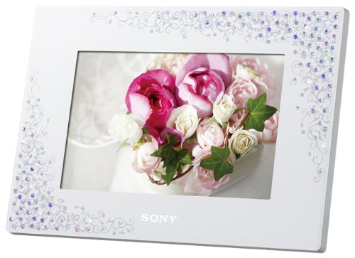 【中古】ソニー SONY デジタルフォトフレーム S-Frame D720 7.0型 内蔵メモリー2GB クリスタル ホワイト DPF-D720/WI